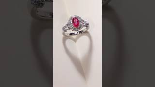 Famous A Timeless #ValentinesDay Gift — The Passion Ruby Le Vian Platinum Ring #valentine #ring #jewelry Profile