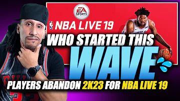 NBA 2K23 NEWS UPDATE | PLAYERS ABANDON 2K FOR NBA LIVE 19