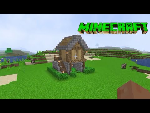 Minecraft Basic Survival House 🏠 #minecraft #minecraftvideos # ...