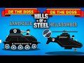 Hills Of Steel - BE THE BOSS Armordillo VS Hellamomber Walkthrough