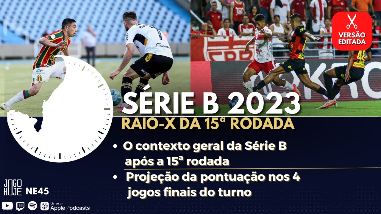 Confira a classificação da Série B após finalizada a 24ª rodada