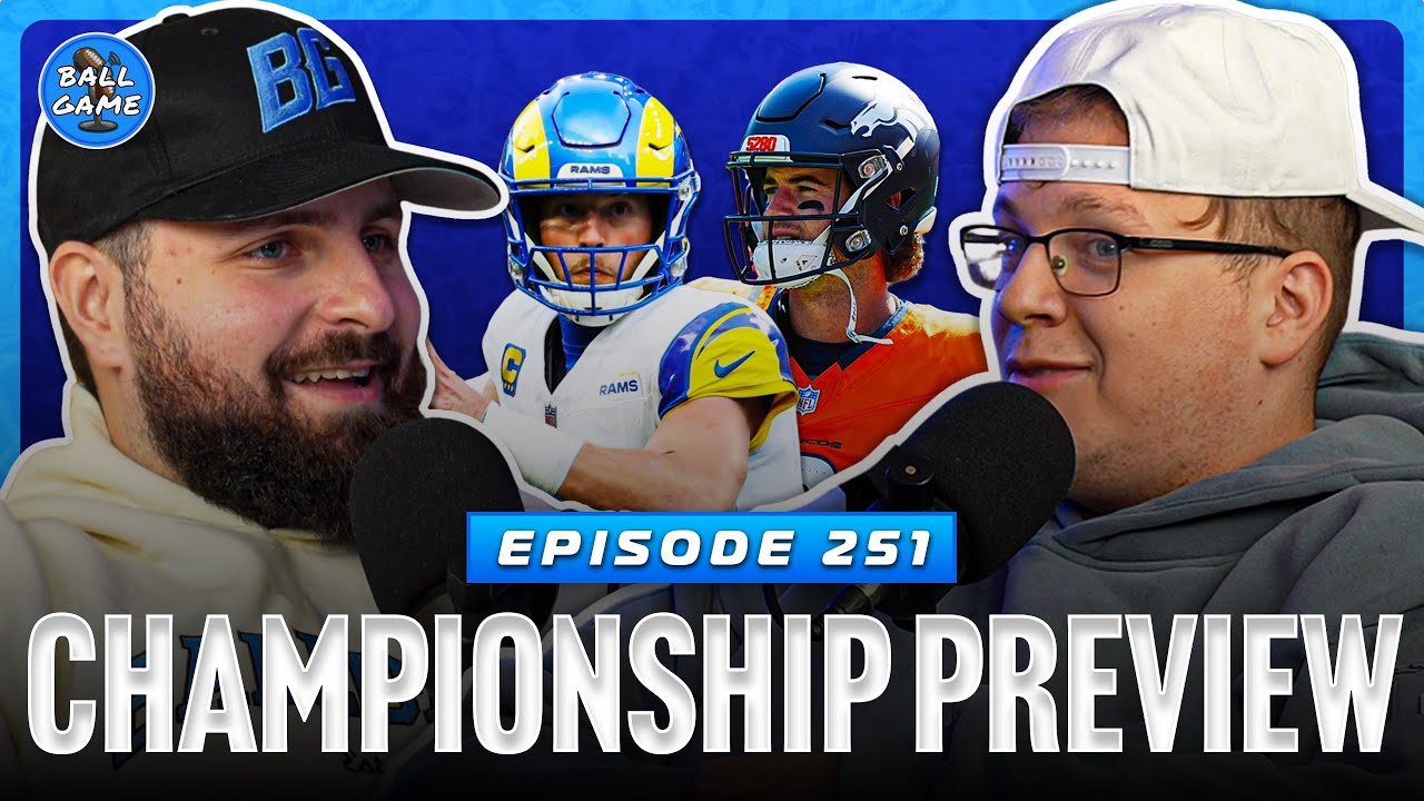 PREDICTING The NFL Conference Championships | Reacting To NEW Coaching Hires | BallGame EP251