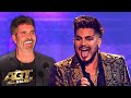 Adam Lambert and Simon Cowell Have Déjà vu Moment on AGT All-Stars Finale!