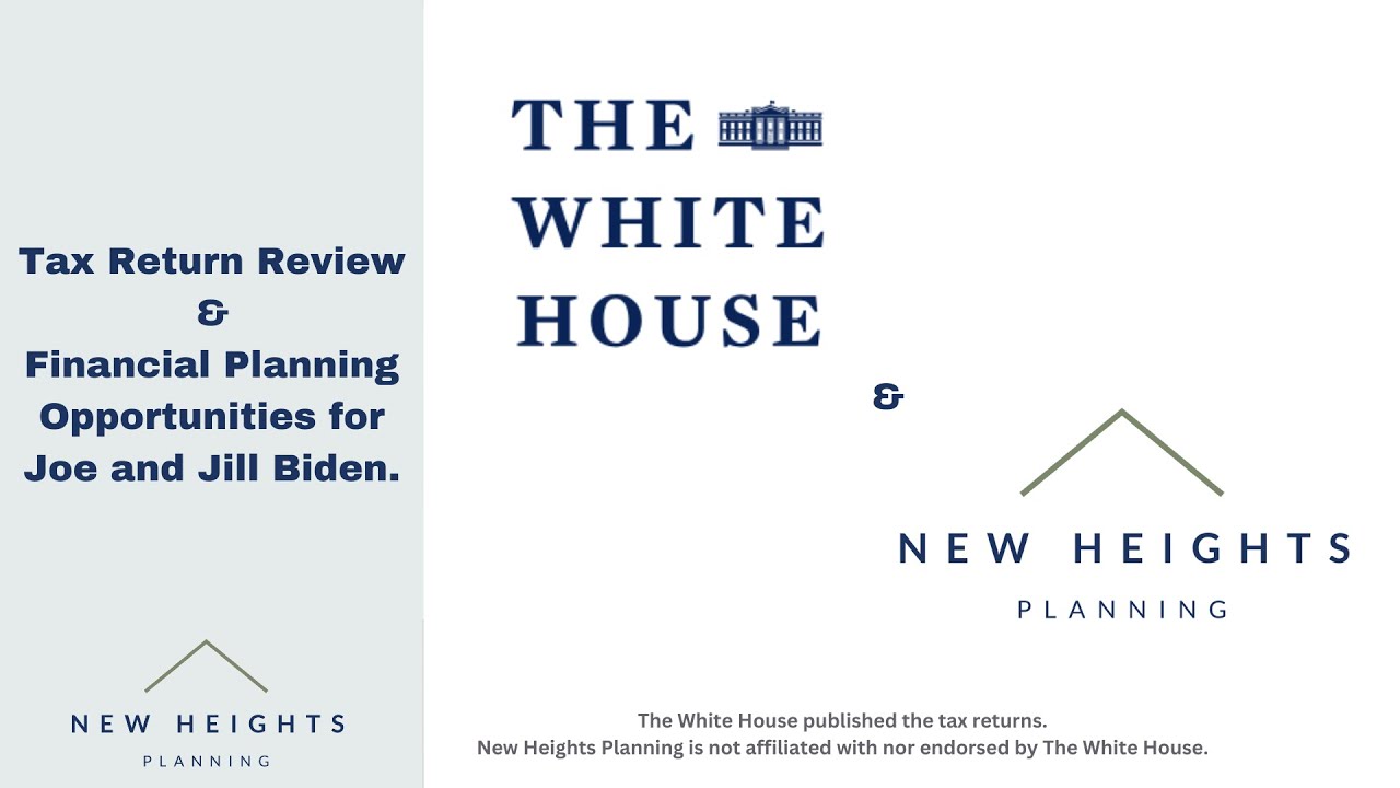 Biden Tax Return - Financial Planning Opportunities