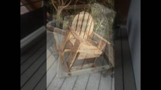 I created this video with the YouTube Slideshow Creator (http://www.youtube.com/upload) pallet rocking chair, recycle wood pallets ,