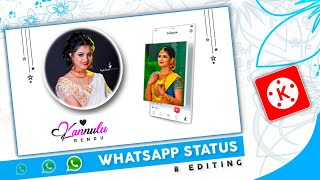 Whatsapp status video editing in kinemaster