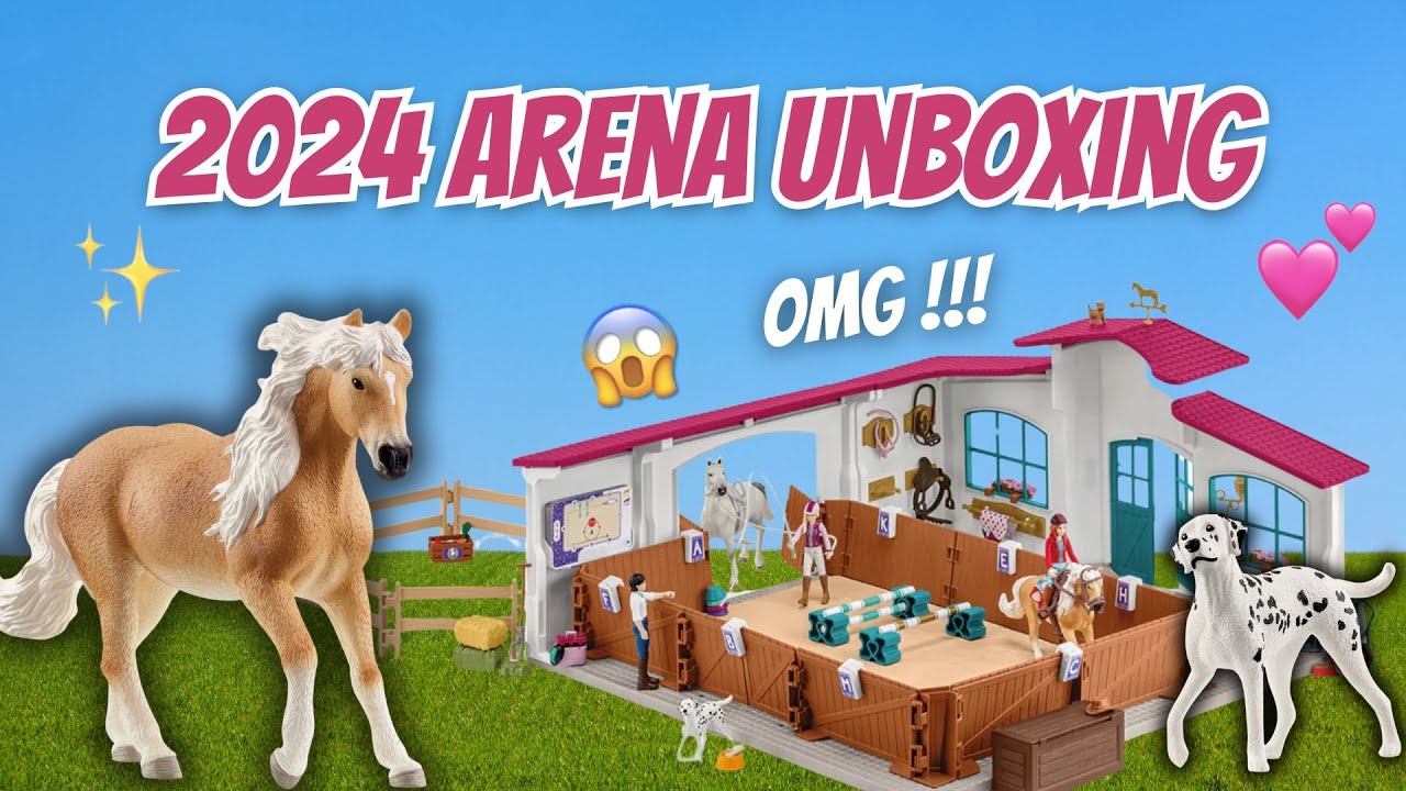 2024 NEW Schleich Arena UNBOXING!!! 😱✨💖