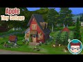 Tiny Apple Cottage &amp; Orchard 🍎🍂|| The Sims 4 Speed Build no CC