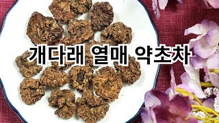 개다래 약초 건강차 만드는 방법 #한방차 #산야초차 #약차 #herbaltea #herbalfood #healthyfood #anti-aging #vegan #웰리스차