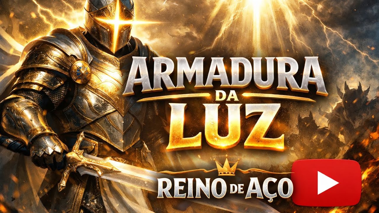 ARMADURA DA LUZ | Reino de Aço ⚔️🔥 Louvor de Guerra Espiritual Poderoso