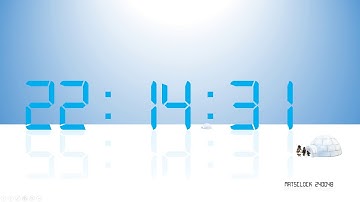 Free Digital Clock for PowerPoint Presentations - MatsClock 240048