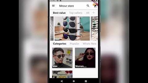Flutter eCommerce integration with Odoo by Roaya team