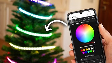 Albero di Natale con LED RGB + MUSICA fai da te con WLED e ESP32!