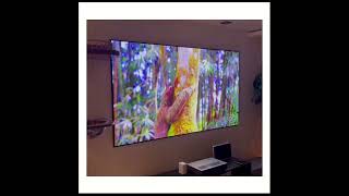 100 Screen | 4k UST Projector | Home Set Up