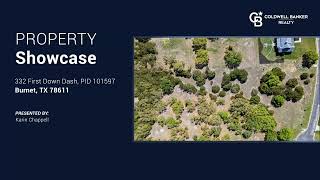 332 First Down Dash - Burnet, Texas | 1.4 Acre Homesite | Headwaters of the San Gabriel
