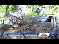 'Help your friends, help your neighbors': Storm cleanup begins in Red Oak