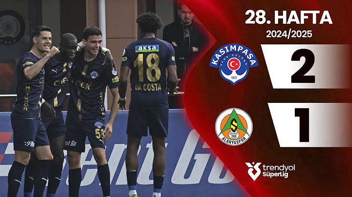 Kasımpaşa (2-1) Alanyaspor | 28. Hafta - Trendyol Süper Lig 2024/2025 Sezonu