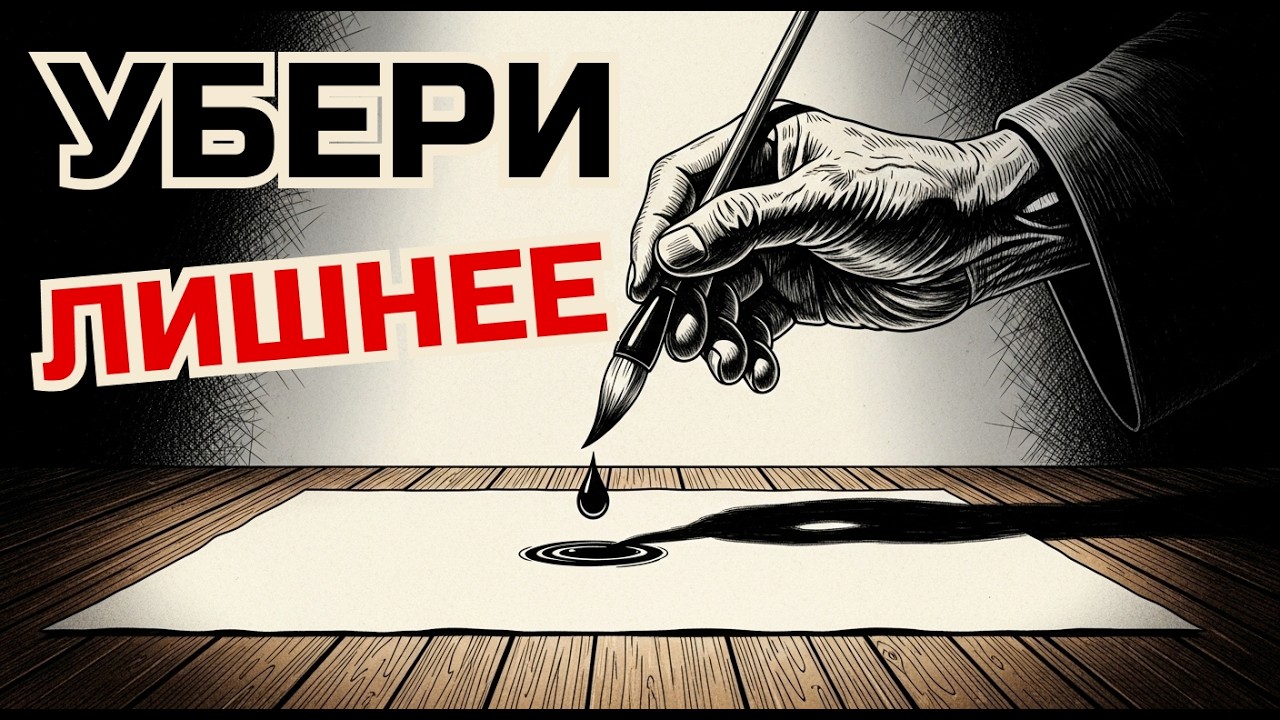 Концентрация — это не усилие. Путь вычитания