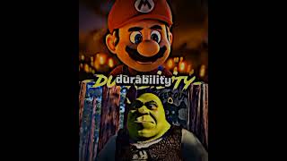 Mario (movie/all powers) vs Sherk (no meme)#whoisstrongest#debateedit#mario#mariomovie#sherk#shorts