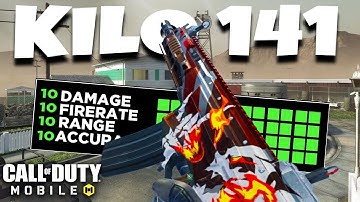 THE BEST KILO 141 GUNSMITH IN SEASON 7 | NO RECOIL + RED DOT BUILD | CODM