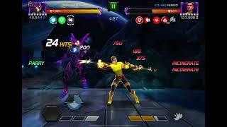 Ironheart vs Node 41 Negasonic Teenage Warhead