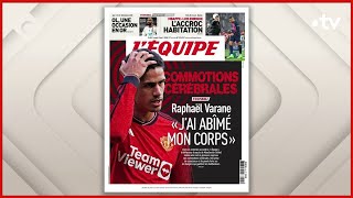 Commotions cérébrales dans le sport : l’alerte de Raphaël Varane - La Story - C à Vous - 02/04/2024