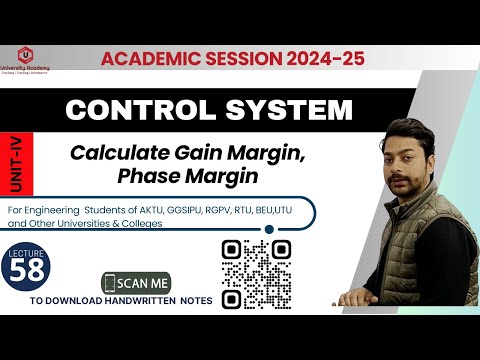 Cs58: Bode Plot Analysis | Calculate Gain Margin, Phase Margin, Ωgc, Ωpc With Example