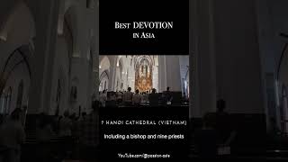 7 Le vietnam chretien et la cérémonie aux martyrs #asia #Vietnam #christiannisme #hanoi #religion