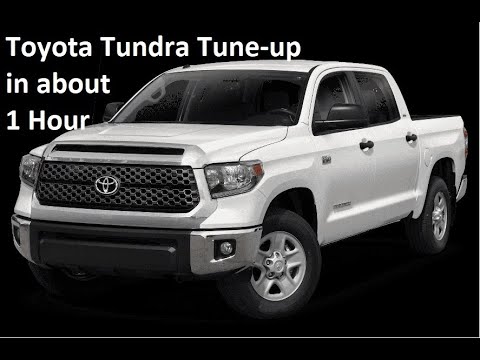 Toyota Tundra Tune-up in about 1 hour! - YouTube