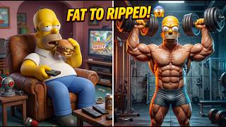 Homer Gets RIPPED! 💪 The Simpsons Deadliest Mountain Climb Explained