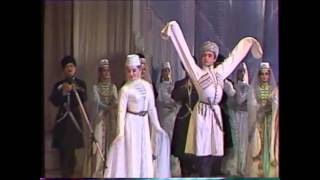 50 лет СОАССР - танец "Щимд" (Симд -осет.) 1986г