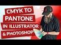 How to convert CMYK to Pantone in Adobe Illustrator and Photoshop