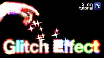 Insane Glitch Effect in Photoshop – Easy for Beginners!
