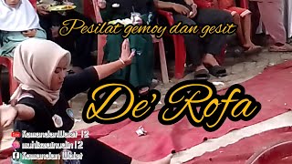 pecak silat Bandrong ( si cewe gemoy dan gesit )