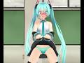 催眠をかけられるミクさん