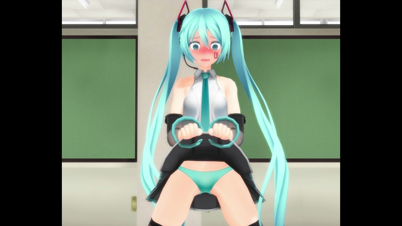 催眠をかけられるミクさん