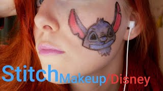 stitch makeup face disney paint tutorial