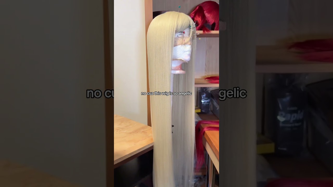 anything for the goddess 🙏 #wigstyling #cosplay #cosplaywig #bishamoncosplay #noragamicosplay