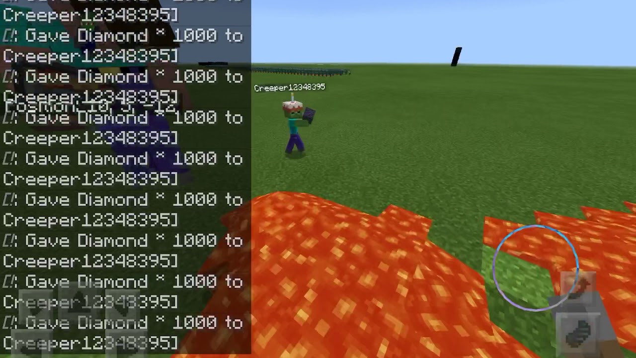 Minecraft - Funny way to troll your friend with a repeating command