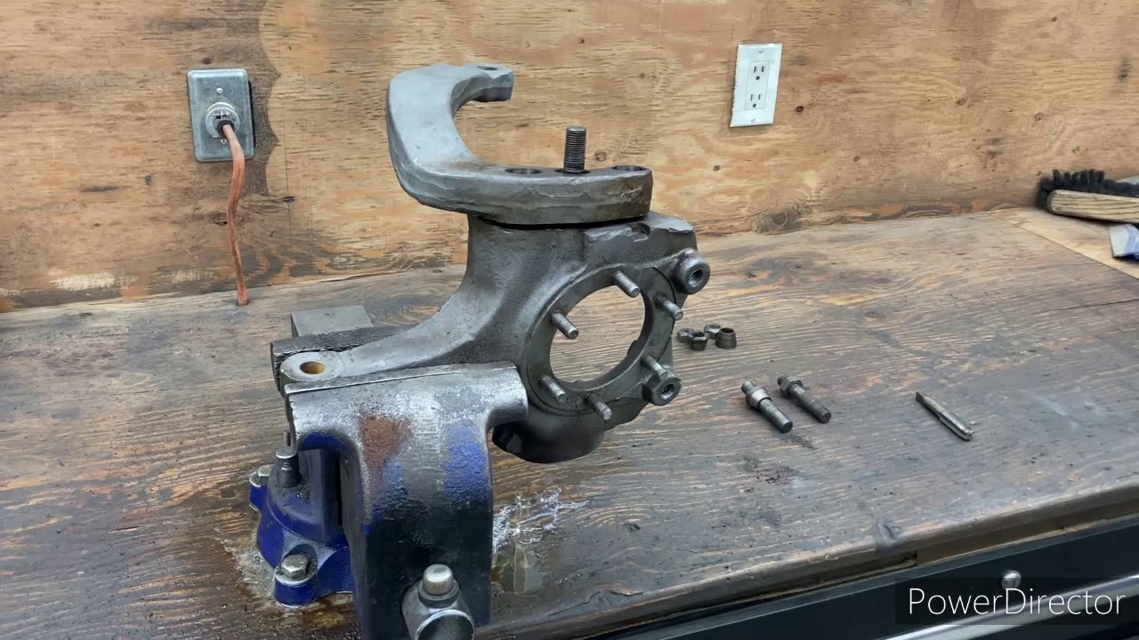 Quick tips Dodge Front Dana 44 Driver's Side Steering Knuckle YouTube