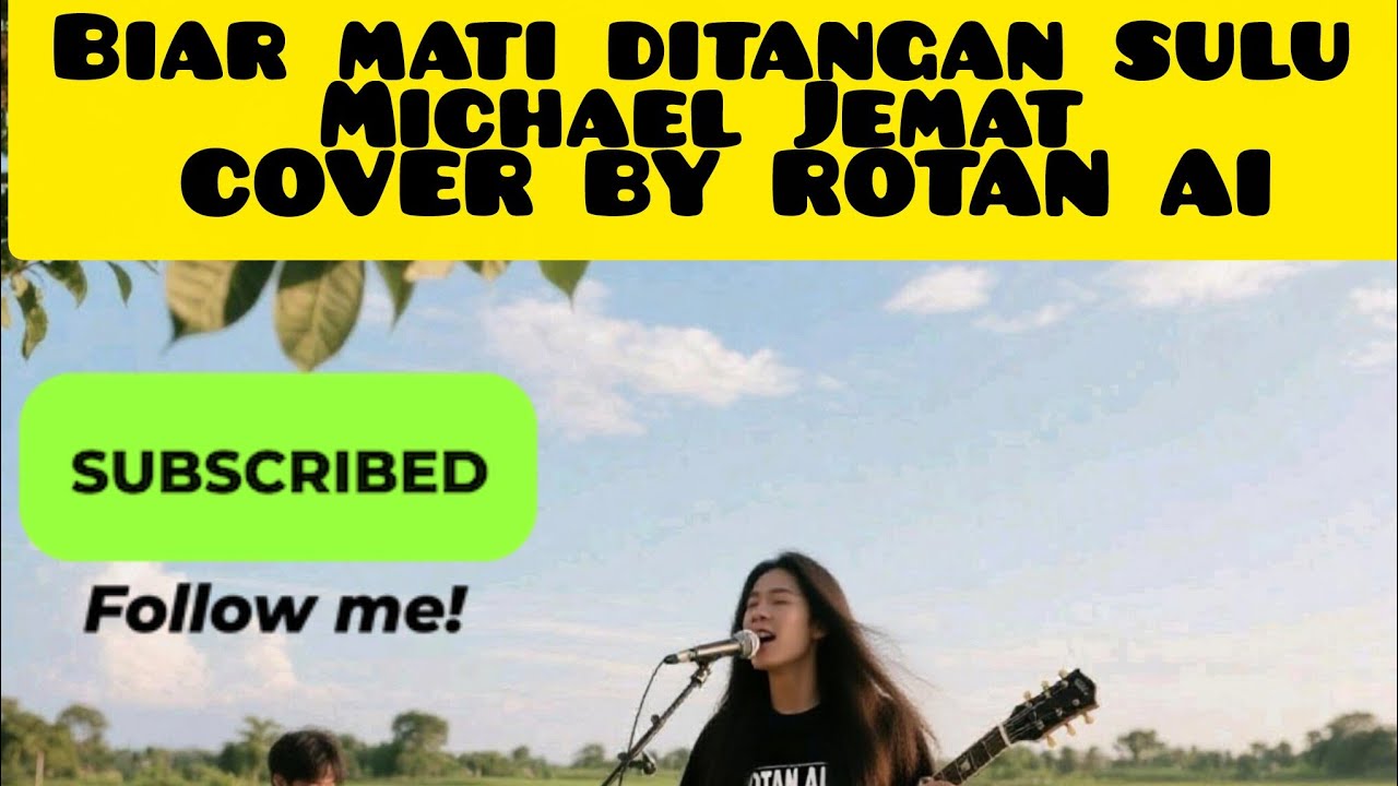 BIAR MATI DITANGAN SULU - MICHAEL JEMAT COVER BY ROTAN AI