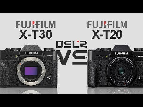 Fujifilm X-T30 vs Fujifilm X-T20