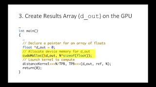 2.3 Our first CUDA program