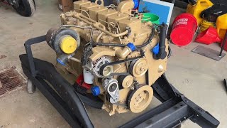 Painting the 6BT Cummins ￼ and finish putting the gantry together. DrMVideo107