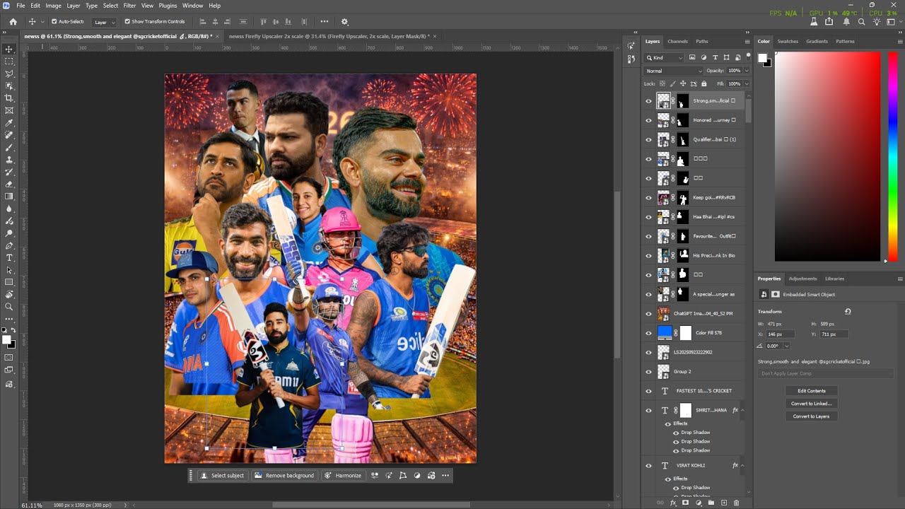 LIVE | Let’s Recreate This Movie Poster in Photoshop 🎬