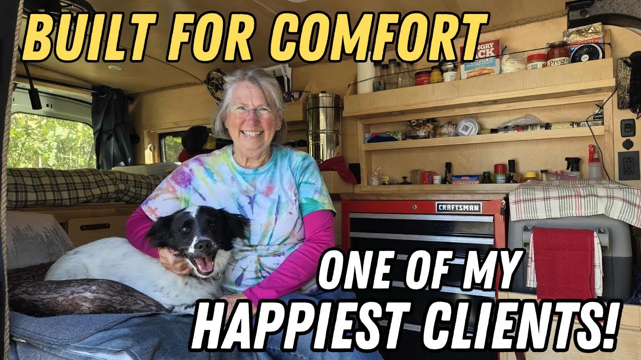 Она продумала каждую деталь для идеального фургона