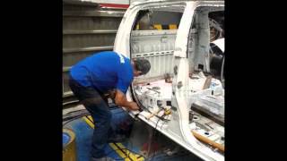 Restauración de una camioneta