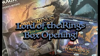 Now THAT Is a Hit! Lord of the Rings Collector Booster Special Edition Box Opening