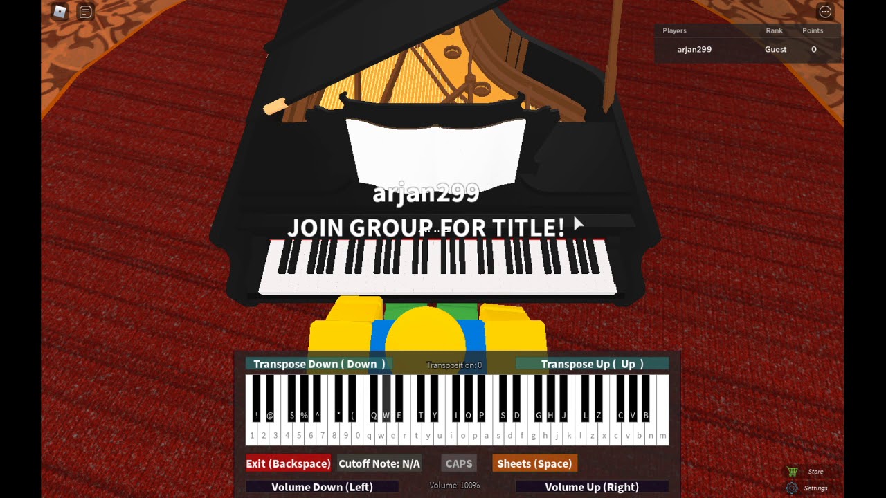 Roblox Piano Megalovania Undertale Youtube - roblox piano megalovania