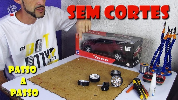 COMO MONTAR SOM AUTOMOTIVO NA SUA MINIATURA FIAT TORO 